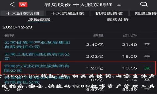 好的，以下是针对“TronLink钱包”的、相关关键词、内容主体大纲以及问题解析：

TronLink钱包使用指南：安全、快捷的TRON数字资产管理工具